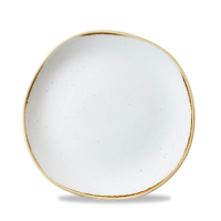 Stonecast Barley White Organic Round Plate